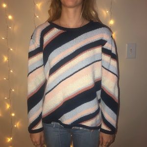 Very Warm Striped Sweater